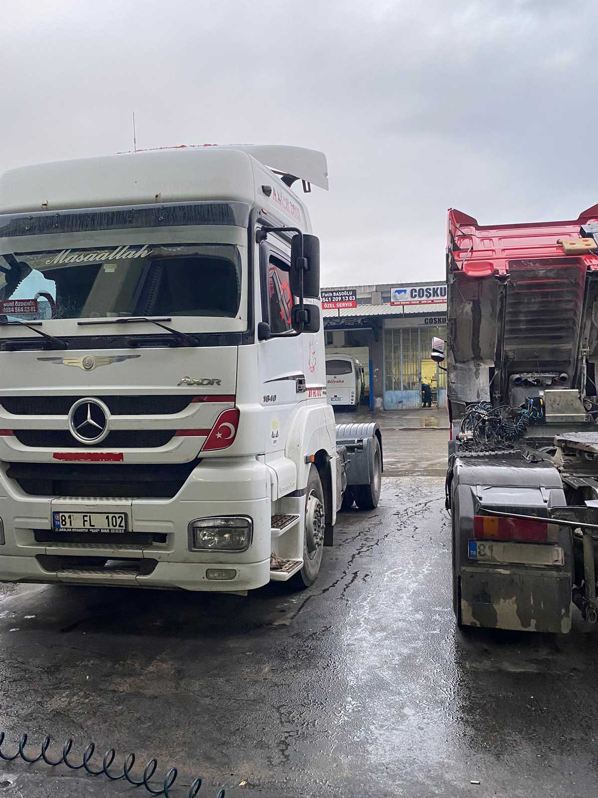 Düzce Arslan Otomotiv Ağır Vasıta Servisi